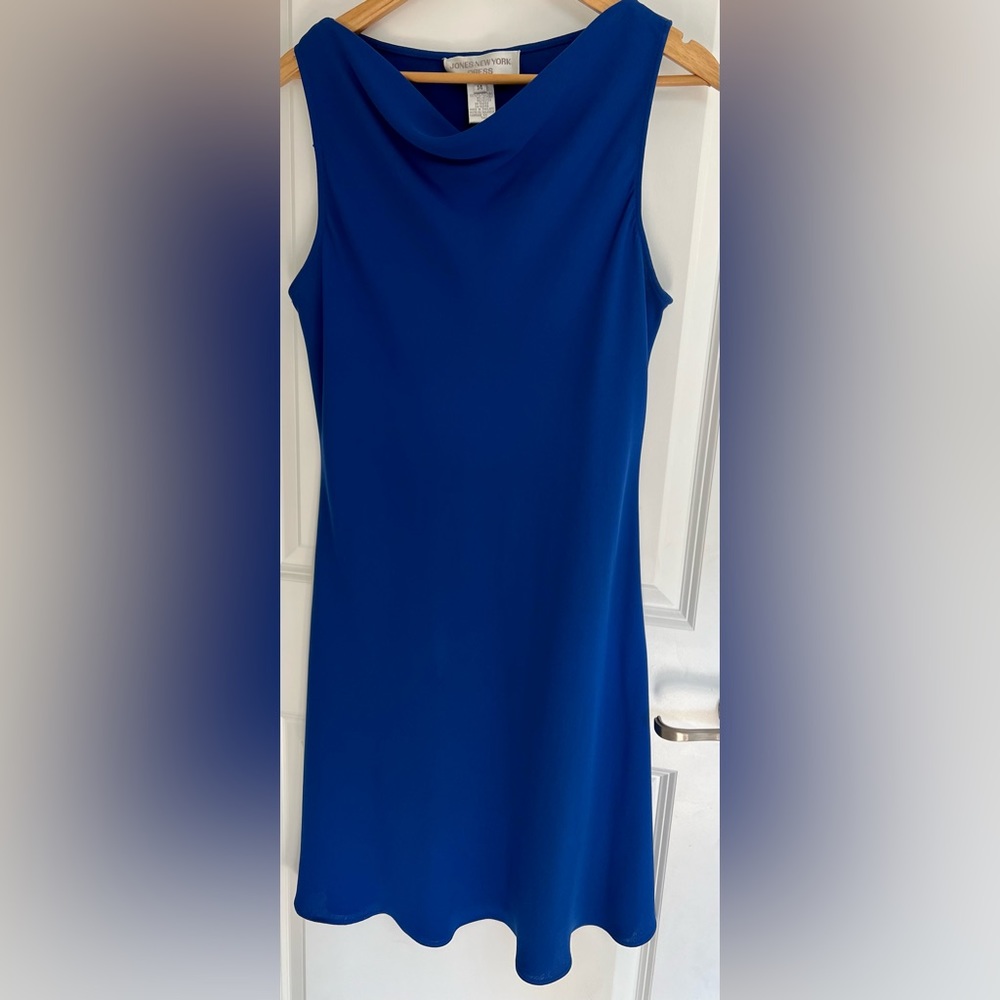 Shawl Neck Elegant Dress